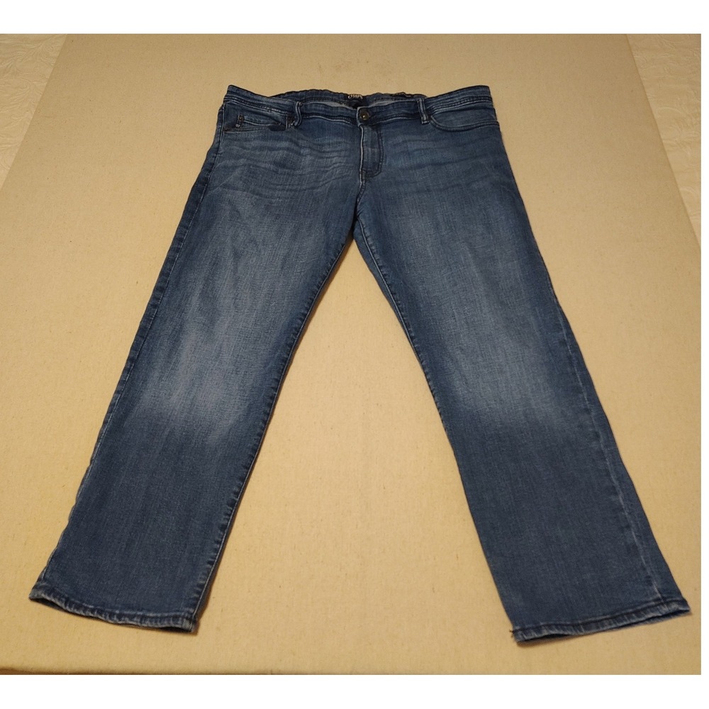 Chaps Jeans Mens 40x30 Blue Slim Straight Leg Medium Wash Denim Pants